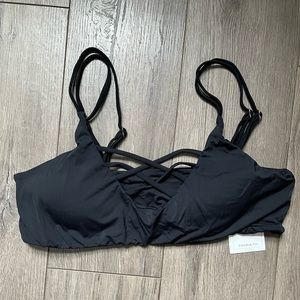 TiNiBikini Black Bikini Top - Size XL